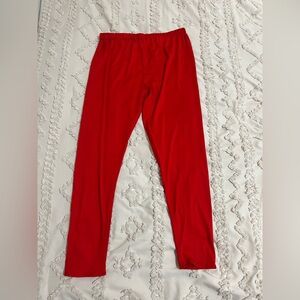 Vibrant Red Women's Leggings